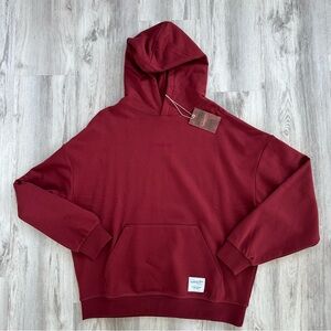 Mitchell & Ness Burgundy Hoodie Men’s Large Women’s XL
